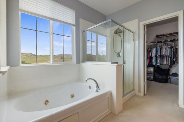 Bathroom, Glass Shower, Interior, Walk-in Closets