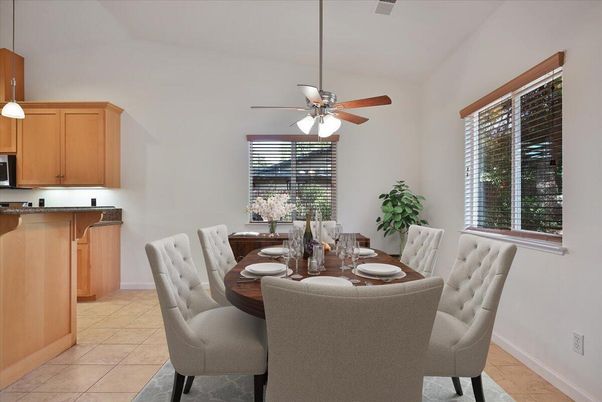 Dining room, Interior, Pendant Lights