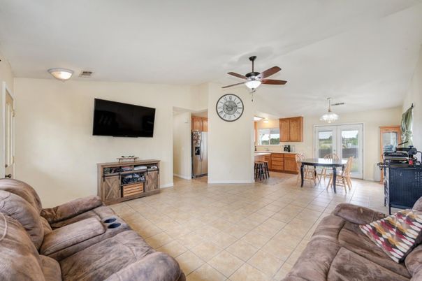 Dining room, Interior, Kitchen, Living room