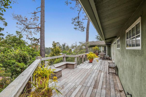 Exterior, Wood Texture Flooring