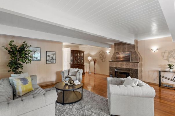 Fireplace, Interior, Living room, Wood Texture Flooring