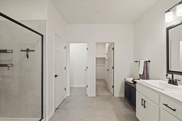 Bathroom, Glass Shower, Interior