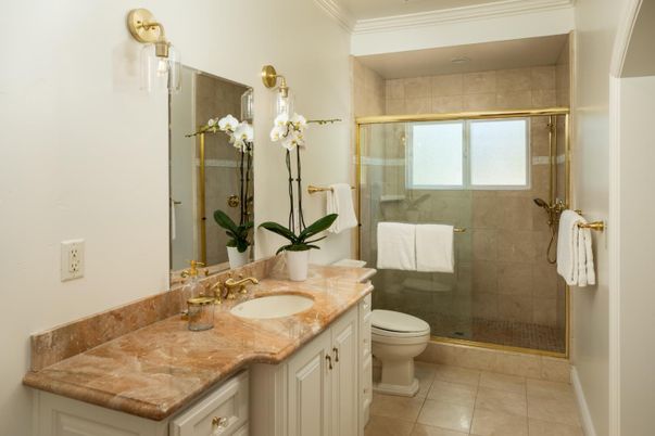 Bathroom, Glass Shower, Interior
