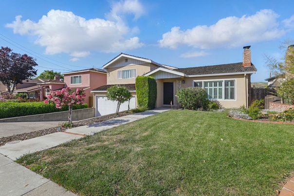Attached, Backyard, Exterior, Facade, Ranch