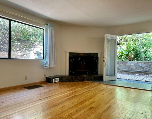 Empty room, Interior, Wood Texture Flooring