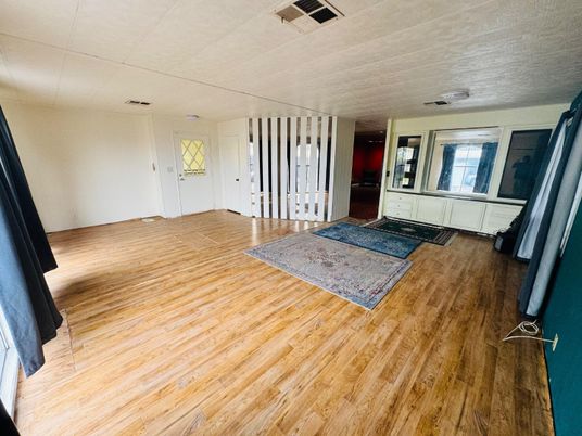 Empty room, Interior, Wood Texture Flooring