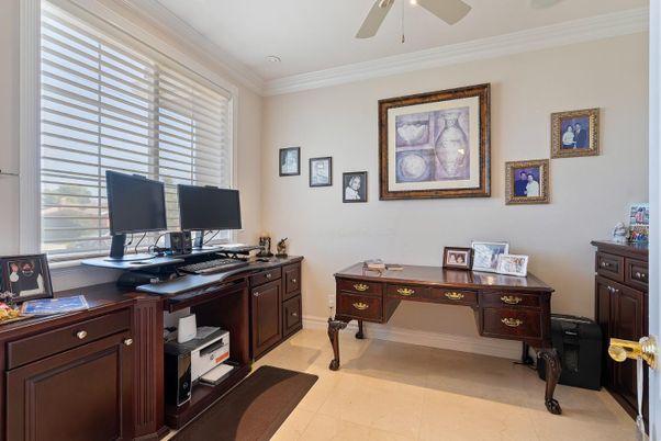 Home Office, Interior, Recessed Lighting