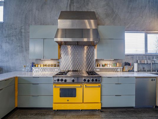 Interior, Kitchen, Stainless Steel Appliances