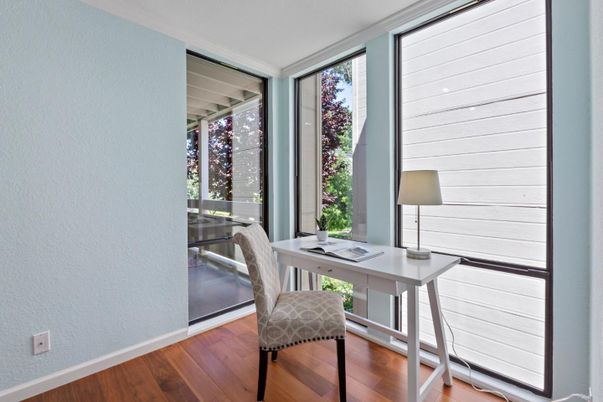 Home Office, Interior, Wood Texture Flooring