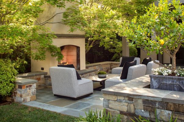 Exterior, Fireplace