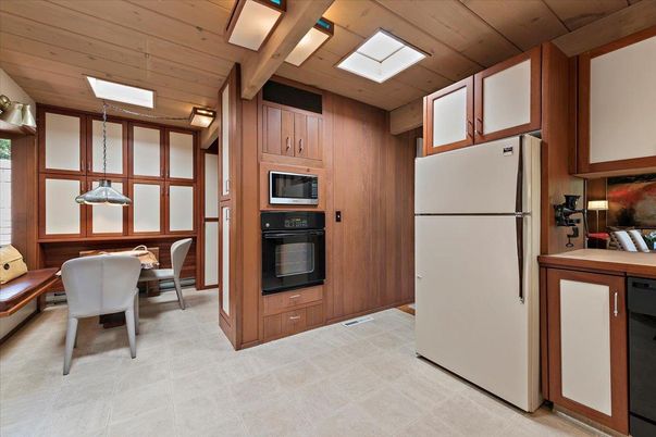 Dining room, Interior, Kitchen, Wooden Ceilings