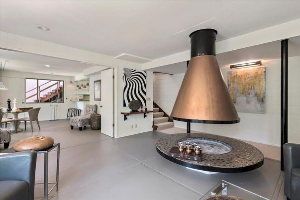 Dining room, Interior, Recessed Lighting