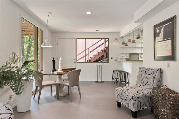 Home Office, Interior, Pendant Lights, Recessed Lighting