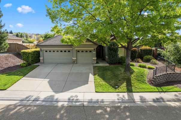 Attached, Detached Garage, Exterior, Facade, Mediterranean