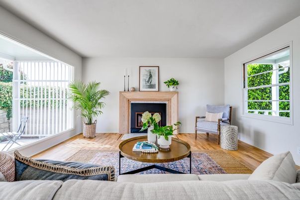 Fireplace, Interior, Living room, Wood Texture Flooring