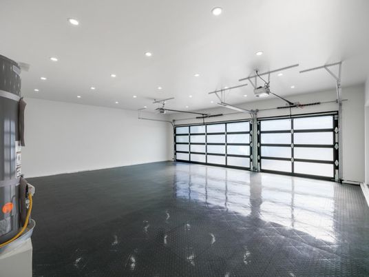 Garage, Interior, Recessed Lighting