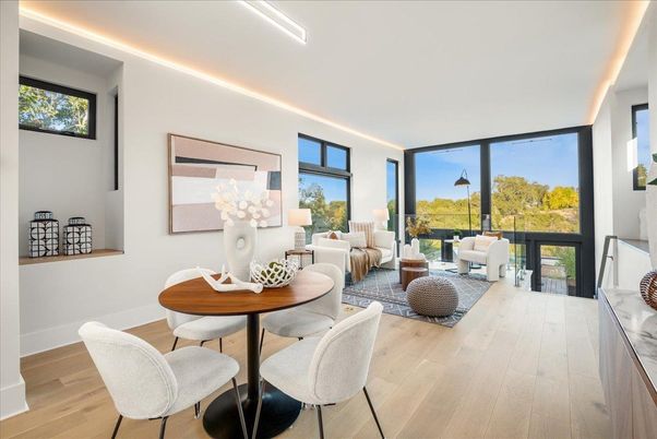 Dining room, Interior, Living room, Wood Texture Flooring