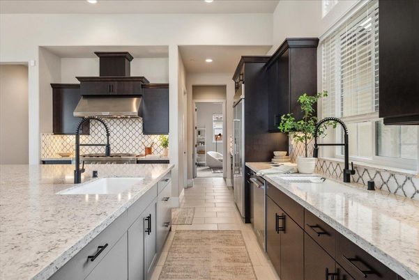 Interior, Kitchen, Recessed Lighting, Stainless Steel Appliances