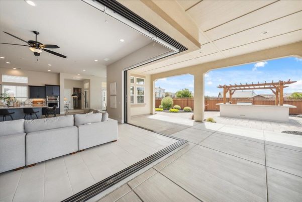 Interior, Kitchen, Living room, Recessed Lighting