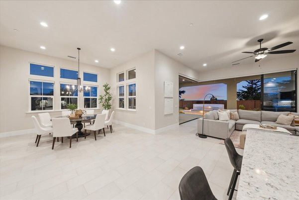 Dining room, Interior, Living room, Recessed Lighting, Water