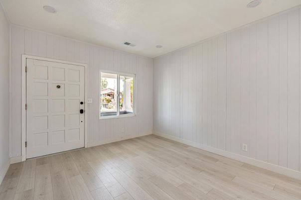 Empty room, Interior, Wood Texture Flooring