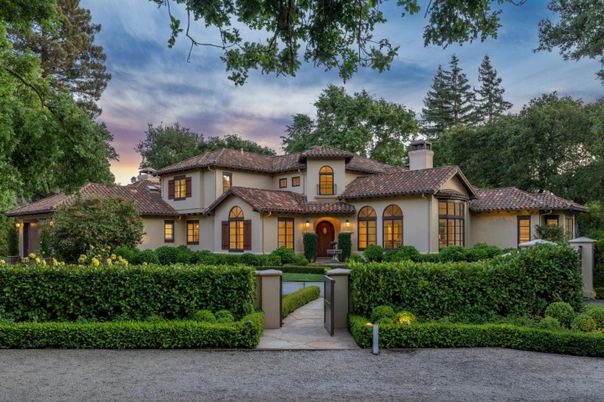 Backyard, Exterior, Facade, Mediterranean