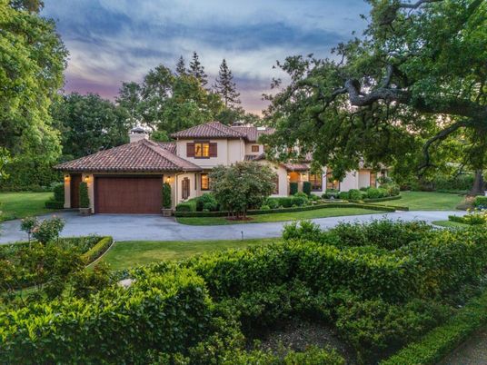 Attached, Backyard, Exterior, Facade, Mediterranean