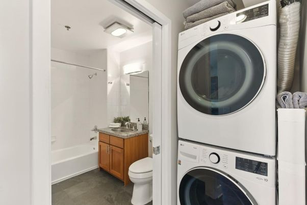 Bathroom, Interior, Utility Closets, Washer