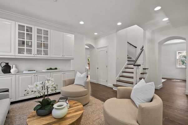 Interior, Recessed Lighting, Wood Texture Flooring