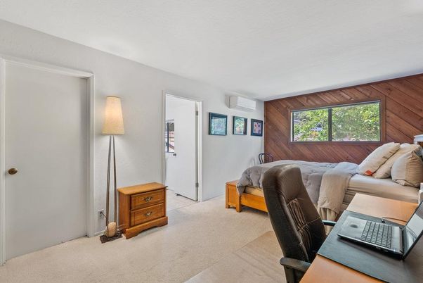 Home Office, Interior, Living room, Wooden Walls