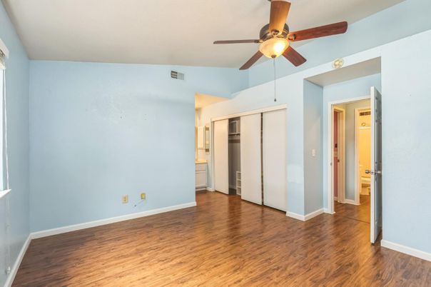 Empty room, Interior, Wood Texture Flooring