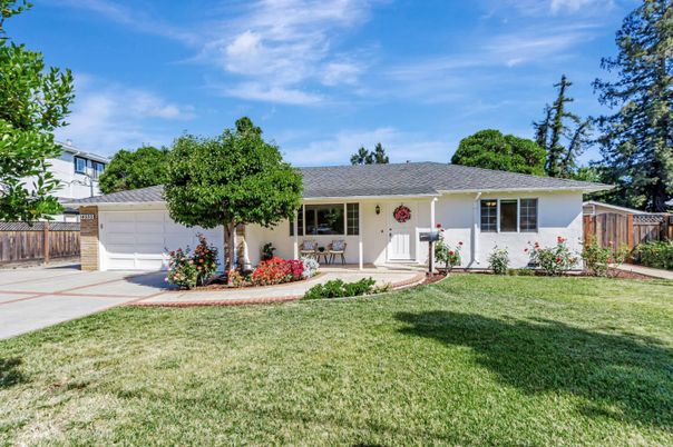 Attached, Backyard, Exterior, Facade, Ranch