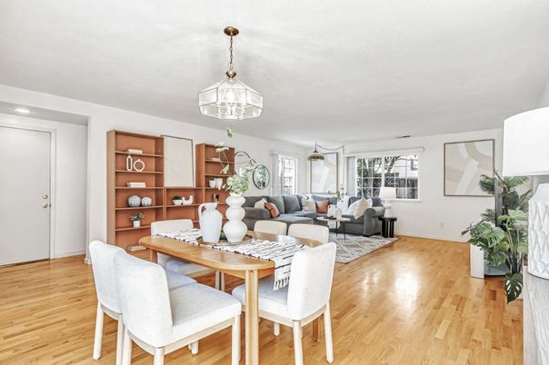 Dining room, Interior, Living room, Wood Texture Flooring