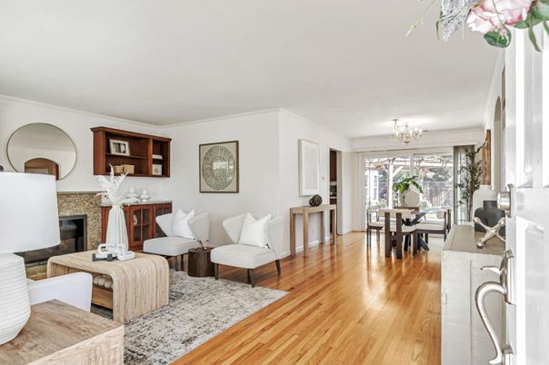 Chandelier, Dining room, Fireplace, Interior, Living room, Wood Texture Flooring