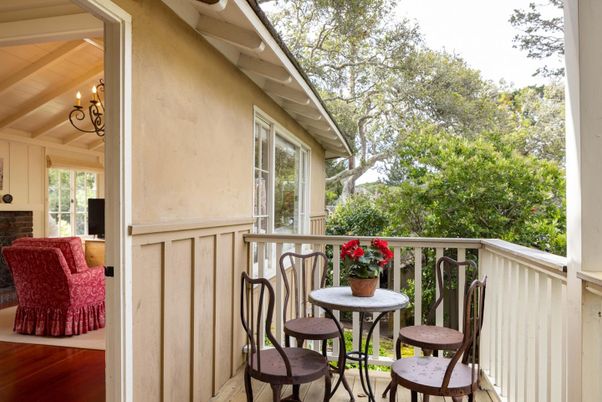 Exterior, Wood Texture Flooring
