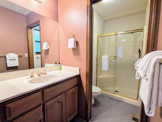 Bathroom, Glass Shower, Interior
