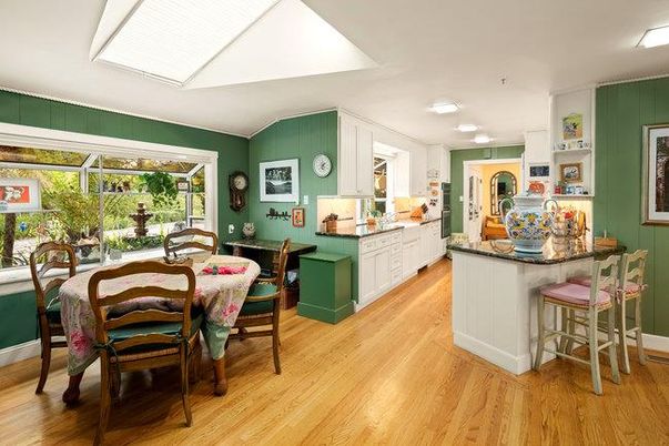 Dining room, Interior, Kitchen, Wood Texture Flooring