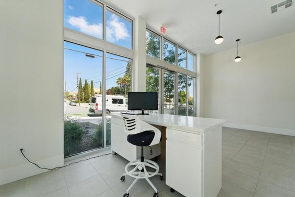 Home Office, Interior, Pendant Lights