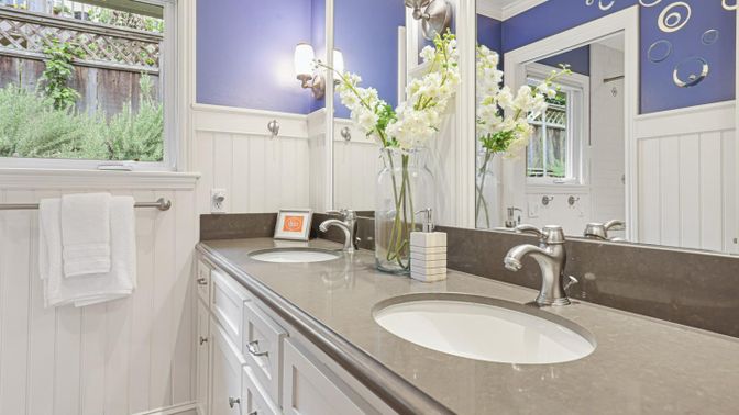 Bathroom, Dual Sink Vanities, Interior