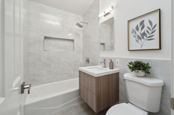 Bathroom, Interior, Marble Walls
