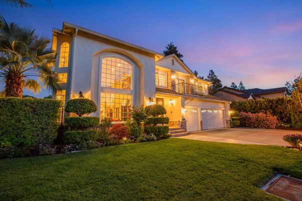 Attached, Backyard, Exterior, Facade, Spanish Mediterranean