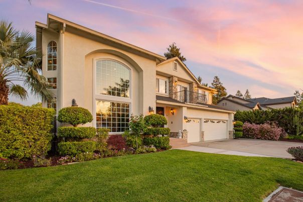 Attached, Backyard, Exterior, Facade, Spanish Mediterranean