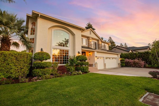 Attached, Backyard, Exterior, Facade, Spanish Mediterranean