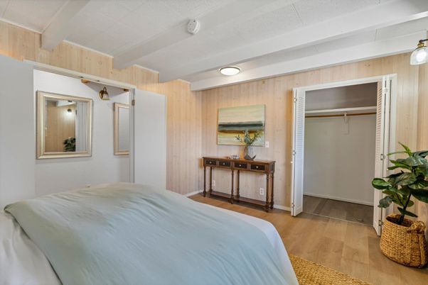 Bedroom, Interior, Wood Texture Flooring, Wooden Walls
