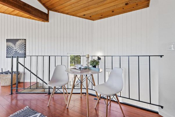 Home Office, Interior, Wooden Beams, Wooden Ceilings, Wood Texture Flooring