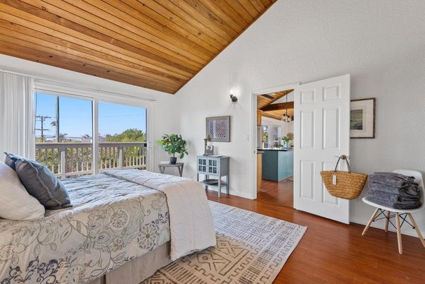 Bedroom, Interior, Wooden Ceilings, Wood Texture Flooring