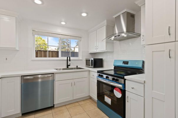 Interior, Kitchen, Recessed Lighting, Stainless Steel Appliances