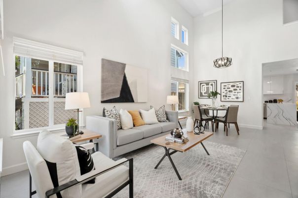 Dining room, Interior, Kitchen, Living room, Pendant Lights