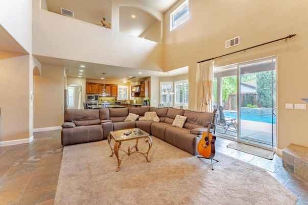 Interior, Kitchen, Living room, Pendant Lights, Recessed Lighting