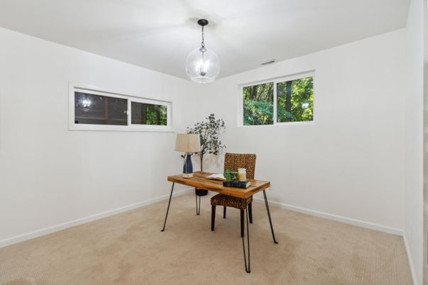 Home Office, Interior, Pendant Lights